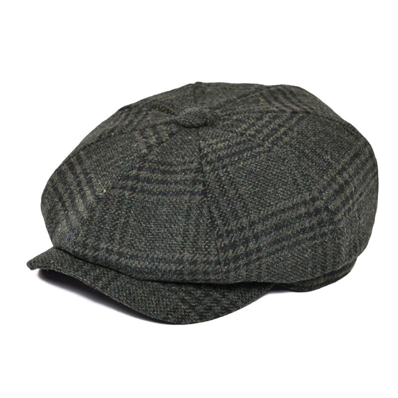 Brixton British Wool Newsboy Cap - Classic Wool Hat For Timeless Style