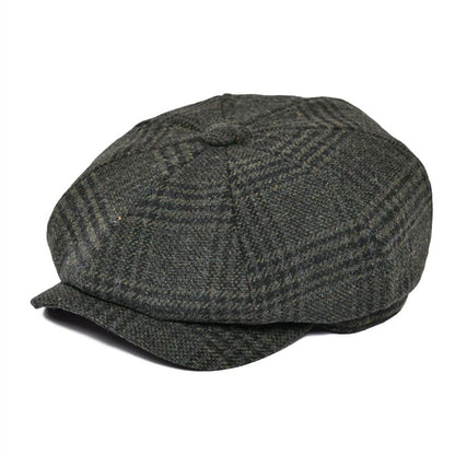 Brixton British Wool Newsboy Cap - Classic Wool Hat For Timeless Style