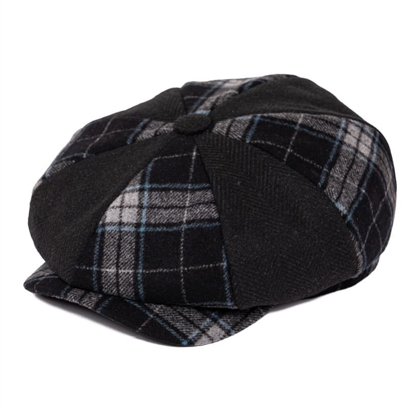 Brixton British Wool Newsboy Cap - Classic Wool Hat For Timeless Style