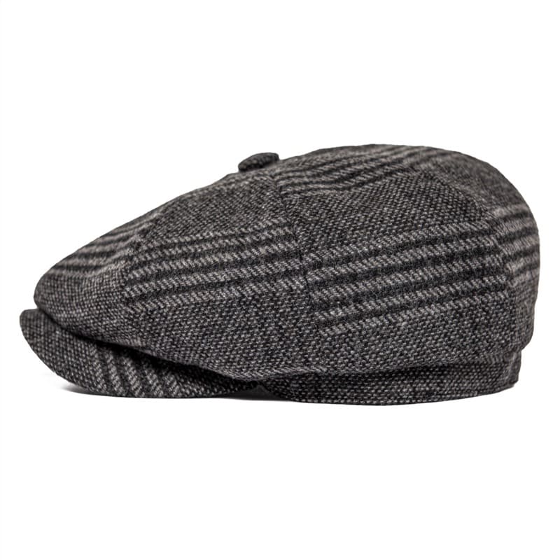 Brixton British Wool Newsboy Cap - Classic Wool Hat For Timeless Style