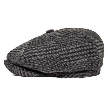 Brixton British Wool Newsboy Cap - Classic Wool Hat For Timeless Style