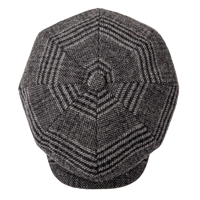 Brixton British Wool Newsboy Cap - Classic Wool Hat For Timeless Style