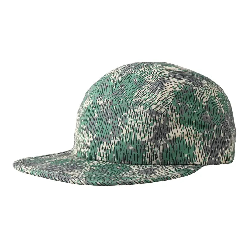 Brookland Camouflage 5-Panel Cap - Urban Caps