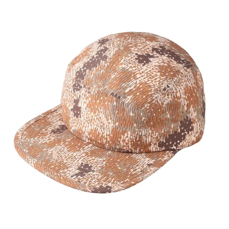 Brookland Camouflage 5-Panel Cap - Urban Caps