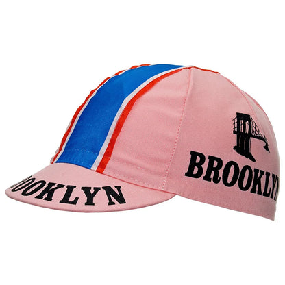 Brooklyn Team Cycling Hat City Style Performance Acrylic Elastic Fit 52 To 62 Cm