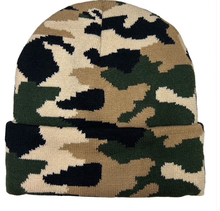 Urban Classic Camouflage Knit Beanie Lightweight - Urban Caps