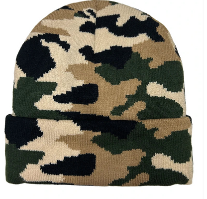 Urban Classic Camouflage Knit Beanie Lightweight - Urban Caps