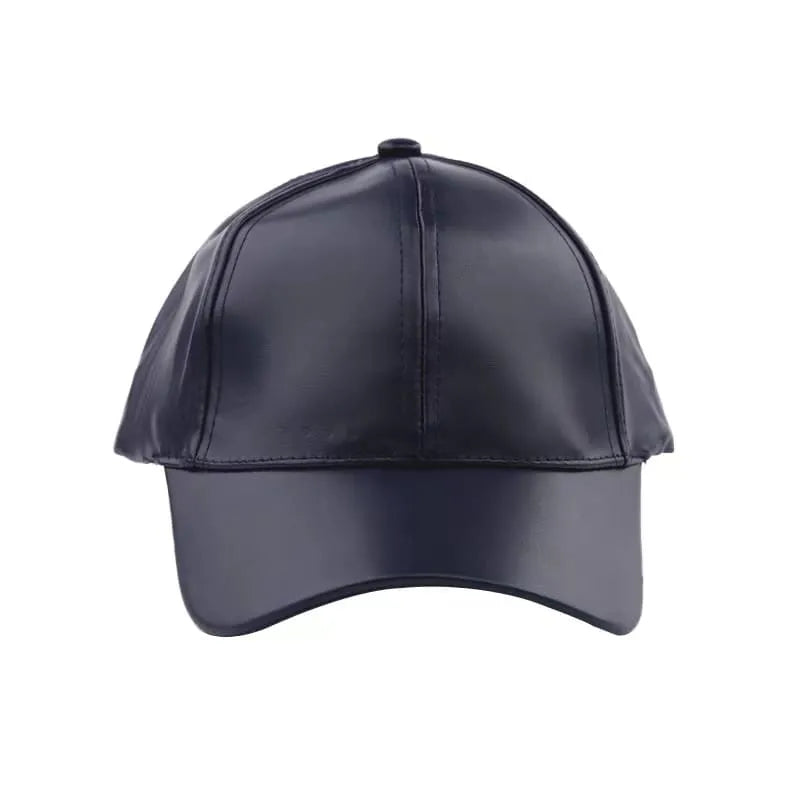 Burbank Vegan Leather Baseball Cap – Adjustable Casual Streetwear Cap