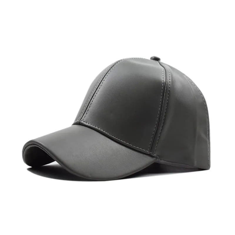 Burbank Vegan Leather Baseball Cap – Adjustable Casual Streetwear Cap