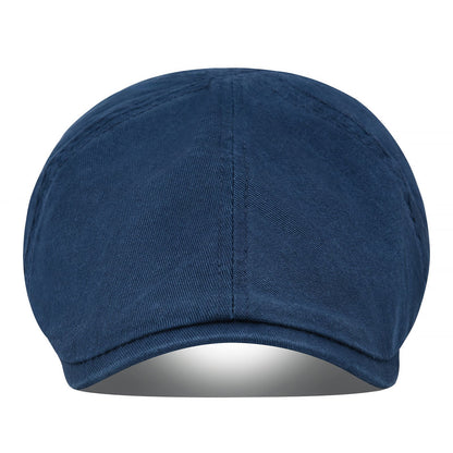 Cabbie 6 Panel Cotton Flat Cap – Classic Ivy Driving Hat
