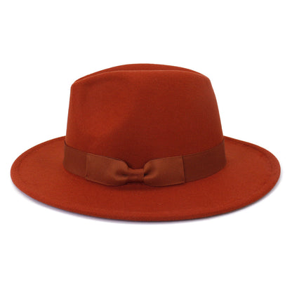 Calgary Ribbon Fedora Hat – Classic Cotton Structured Hat