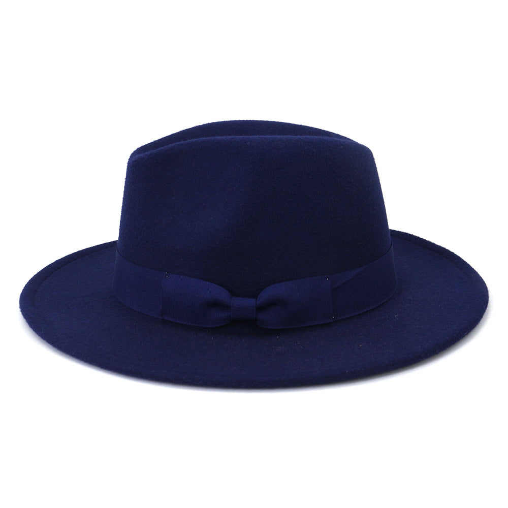 Calgary Ribbon Fedora Hat – Classic Cotton Structured Hat