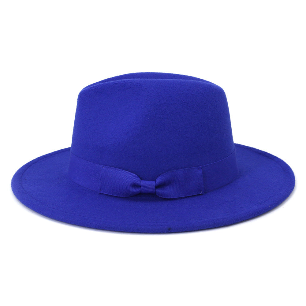 Calgary Ribbon Fedora Hat – Classic Cotton Structured Hat