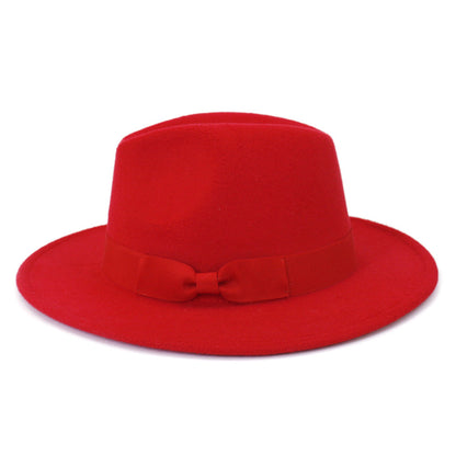 Calgary Ribbon Fedora Hat – Classic Cotton Structured Hat