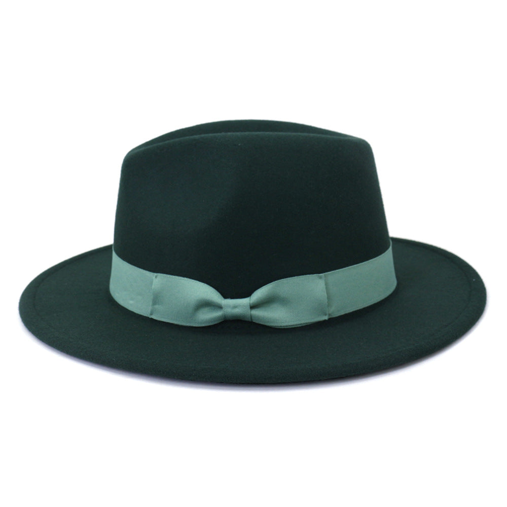 Calgary Ribbon Fedora Hat – Classic Cotton Structured Hat