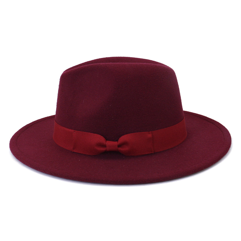 Calgary Ribbon Fedora Hat – Classic Cotton Structured Hat