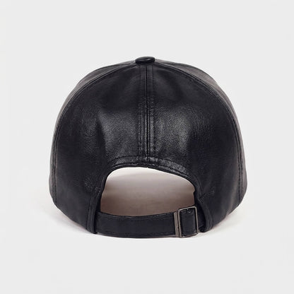 Leather Baseball Cap - Urban Caps