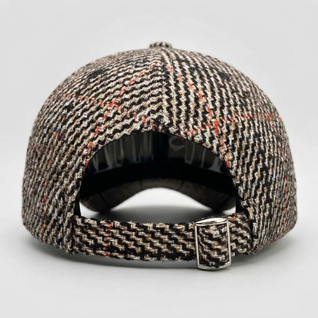 The Checkered Cotton Cap Premium Classic Collection - Urban Caps