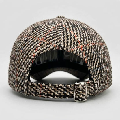 The Checkered Cotton Cap Premium Classic Collection - Urban Caps