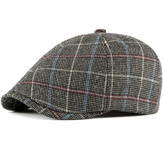 Carberry Plaid 6-Panels Cap - Timeless Plaid Six Panel Cap For Daily Use And Casual Style