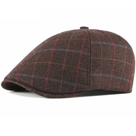 Carberry Plaid 6-Panels Cap - Timeless Plaid Six Panel Cap For Daily Use And Casual Style