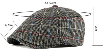 Carberry Plaid 6-Panels Cap - Timeless Plaid Six Panel Cap For Daily Use And Casual Style