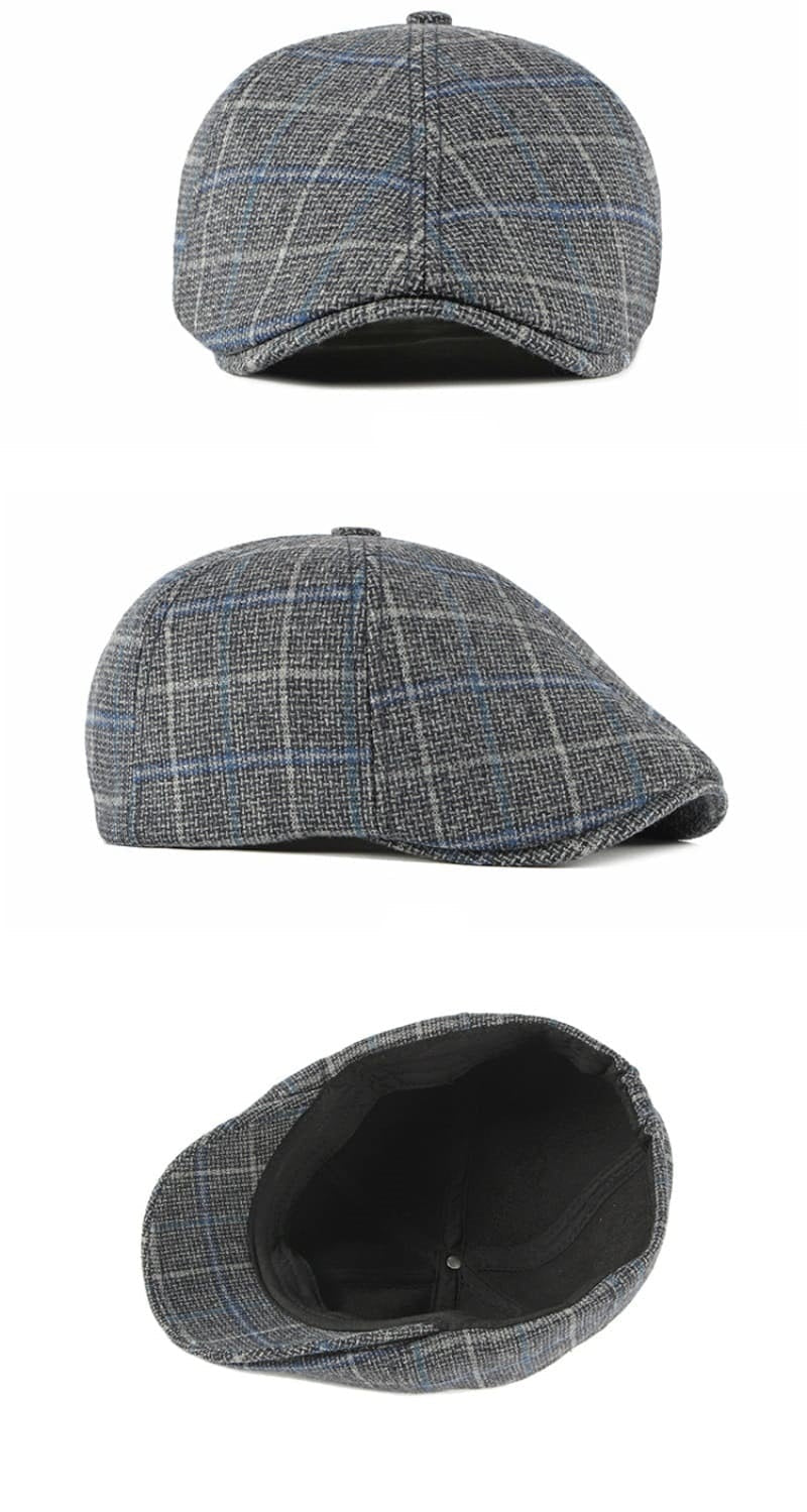 Carberry Plaid 6-Panels Cap - Timeless Plaid Six Panel Cap For Daily Use And Casual Style