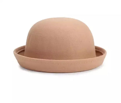 Carcasonne Vintage Bowler Hat Cotton Acrylic Blend With Timeless Style
