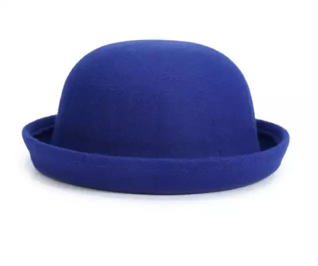 Carcasonne Vintage Bowler Hat Cotton Acrylic Blend With Timeless Style