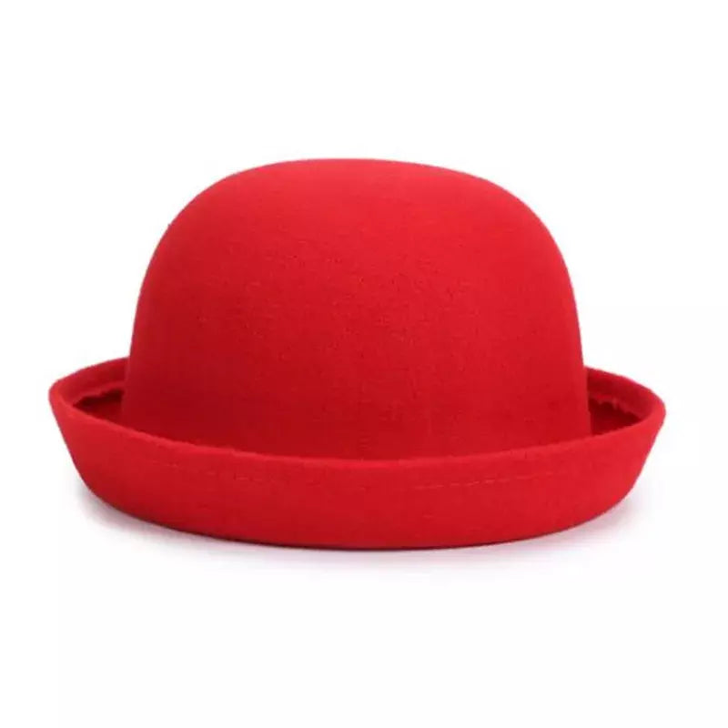 Carcasonne Vintage Bowler Hat Cotton Acrylic Blend With Timeless Style