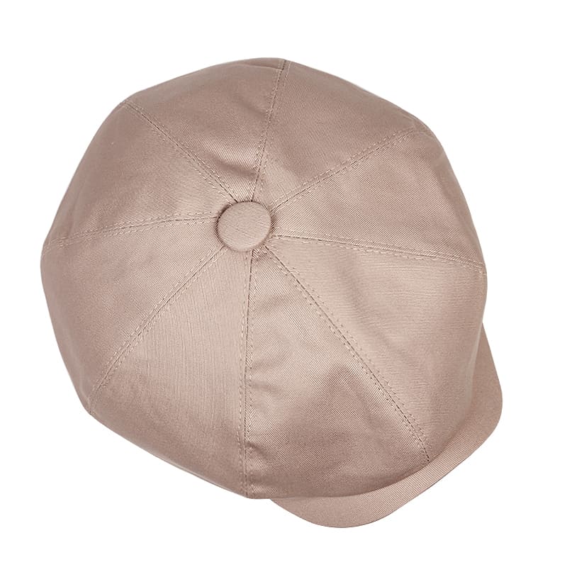 Cardiff Classic Newsboy Cap – Plain Cotton Flat Cap