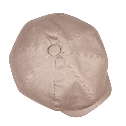 Cardiff Classic Newsboy Cap – Plain Cotton Flat Cap