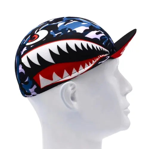 Cartoon Monsters Cycling Cap Lightweight Acrylic Riding Hat for Cyclists