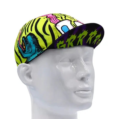 Cartoon Monsters Cycling Cap Lightweight Acrylic Riding Hat for Cyclists