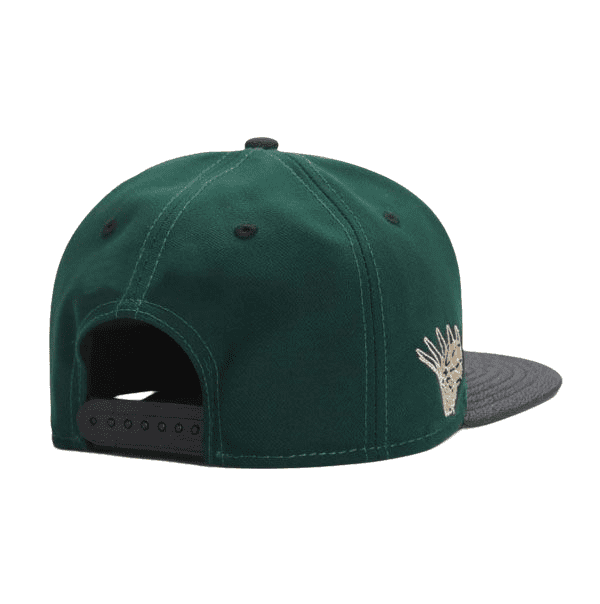 Cayler & Sons Green Snapback Cap - Casual Streetwear Look With Embroidered Logo Detail