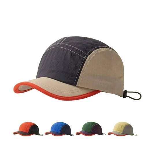 Chalamet Retro Waterproof Five-Panel Baseball Cap - Urban Caps