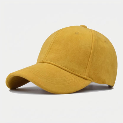 Suede Cap With Vibrant Colors And Modern Street Look - Urban Caps