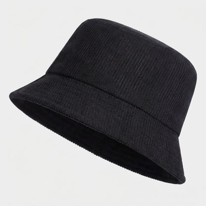 Corduroy Bucket Hat Clean Modern Minimalist Style Accessory - Urban Caps