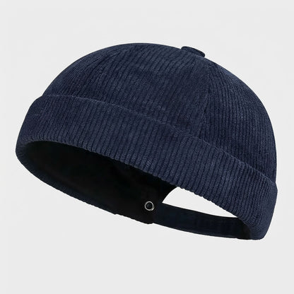Corduroy Docker Cap Crafted For Modern Streetwear Aesthetic - Urban Caps