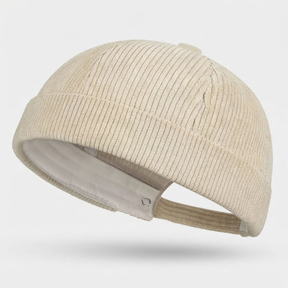 Corduroy Docker Cap Crafted For Modern Streetwear Aesthetic - Urban Caps