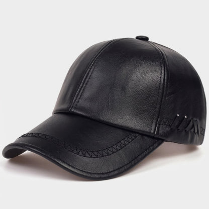 Leather Baseball Cap - Urban Caps