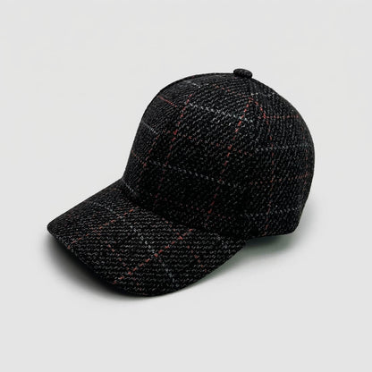 The Checkered Cotton Cap Premium Classic Collection - Urban Caps