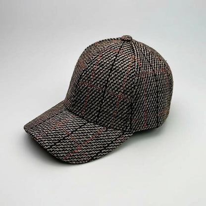 The Checkered Cotton Cap Premium Classic Collection - Urban Caps