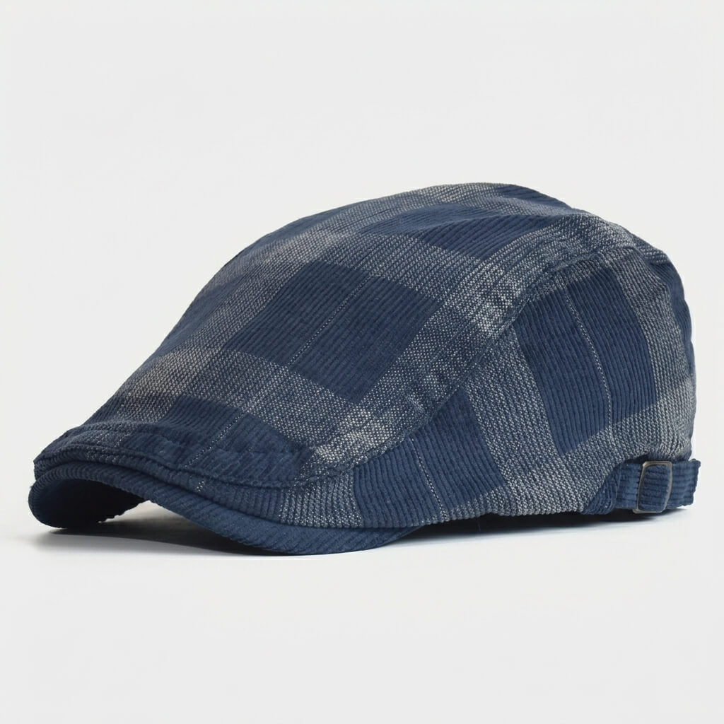 The Cotton Flat Cap Classic Heritage Style Timeless Finish - Urban Caps