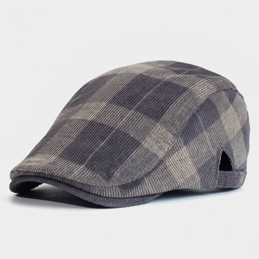 The Cotton Flat Cap Classic Heritage Style Timeless Finish - Urban Caps