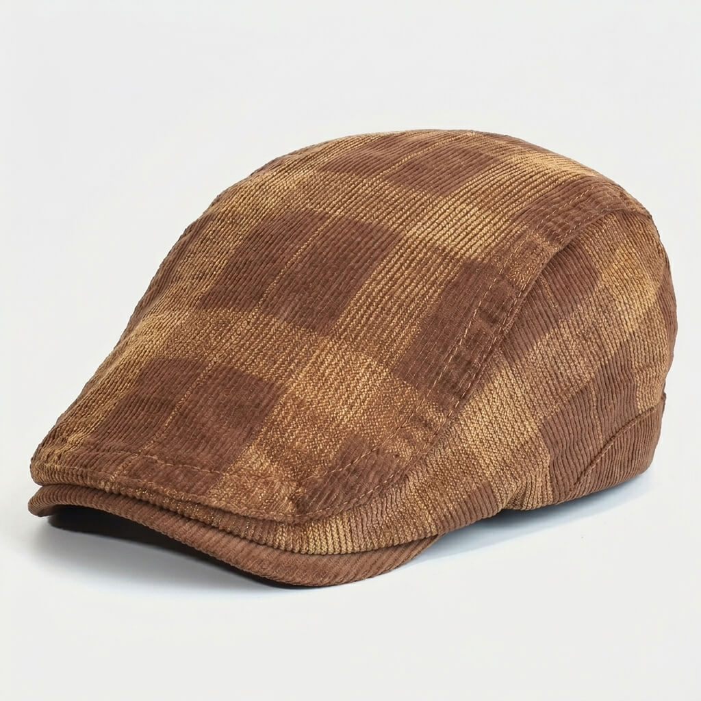 The Cotton Flat Cap Classic Heritage Style Timeless Finish - Urban Caps