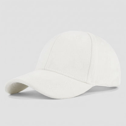 Suede Cap With Structured Front Panel And Soft Lining - Urban Caps