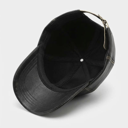 Retro Leather Cap - Urban Caps