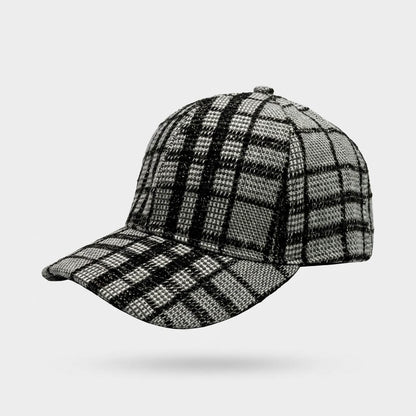 The Checkered Cotton Cap Premium Classic Collection - Urban Caps