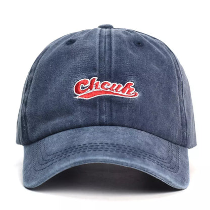 Chcuh Vintage Cotton Baseball Cap - Classic Casual Cotton Cap For Versatile Style